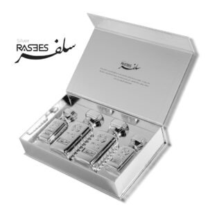 RASEES PERFUMES رسيس للعطور | Silver collection Perfume Set Includes 4 Perfumes | Long Lasting